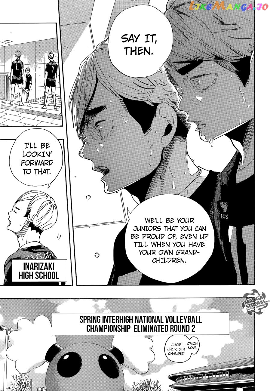 Haikyuu!!, Chapter 291 image 17